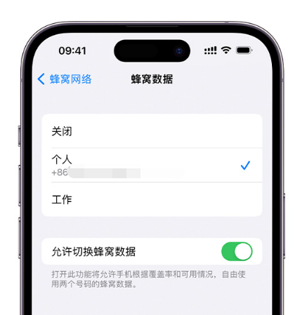 襄城苹果维修服务分享如何在iPhone上使用双卡 